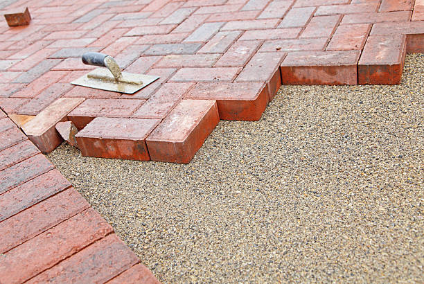 Residential Paver Driveway in Julesburg, CO